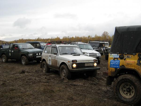 На старте