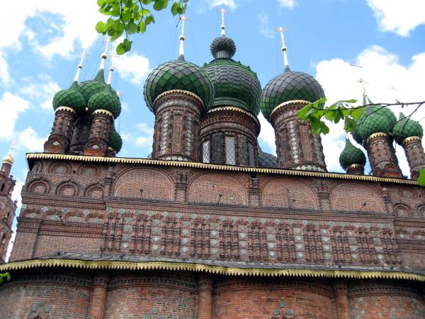 Купола церкви Иоанна Предтечи