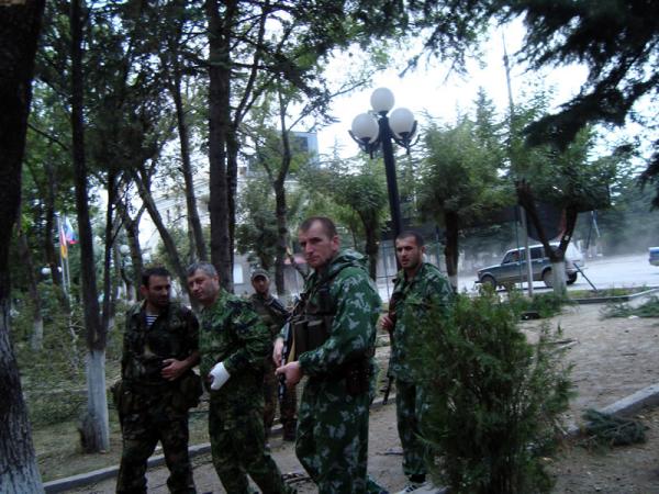 Эдуард Кокойты, Южная Осетия, август