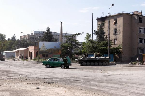 Цхинвали в августе 08 13