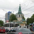 Часовенка на главном проспекте Ярославля