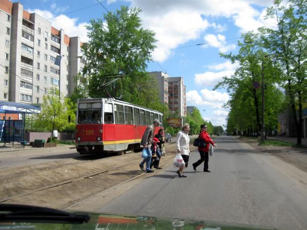 Пешеходы неведающие страха