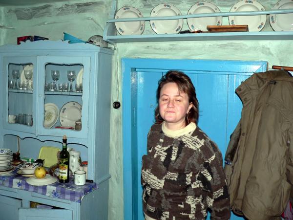 Оля в рождество 2008
