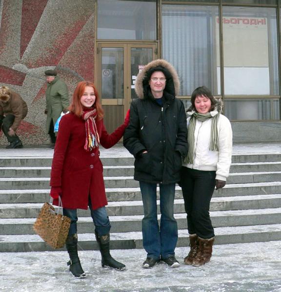 Житомир, январь, холодно..